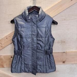 New York Company, Small  Gray Puffer Vest for Warmth